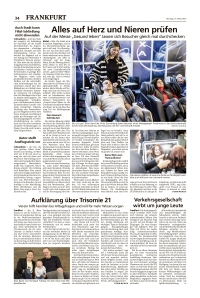 Artikel über die gesund leben Messe im Hoechster Kreisblatt: Erscheinungsdatum 17.03.2025